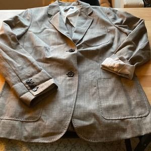 Talbots Gray Blazer